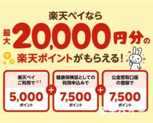 楽天ペイのマイナポイントキャンペーン